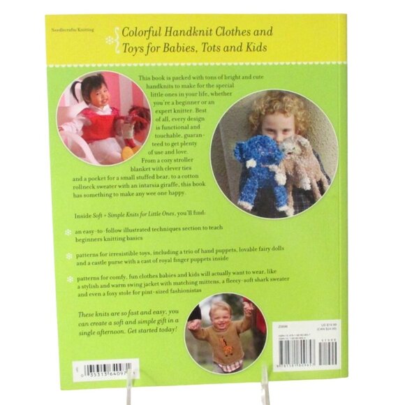 Soft Simple Knits For Little Ones By Heidi Boyd - Knitting Patterns Supply - Picture 2 of 3